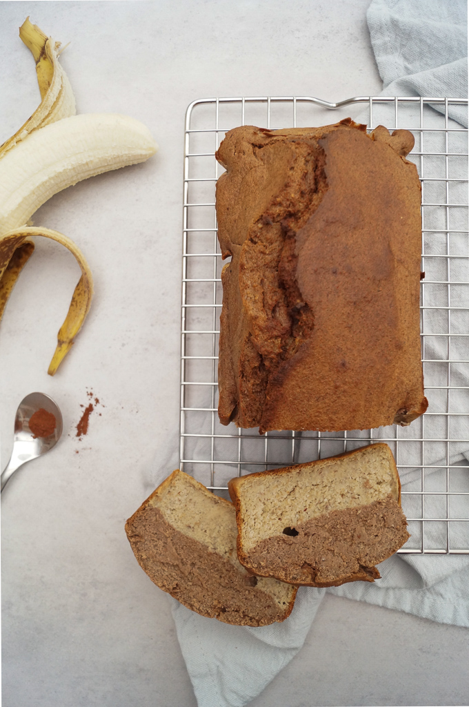 Bananenbrood low FODMAP snack